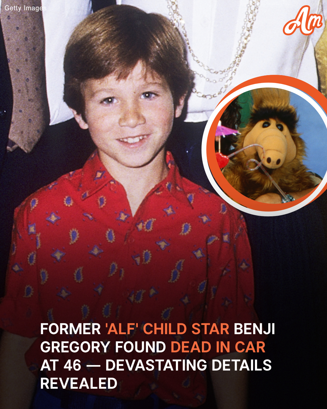 ‘ALF’ Child Star Benji Gregory Found Dead in Car at 46 Devastating